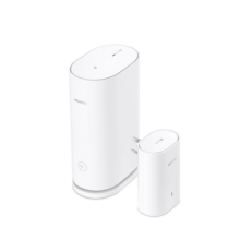 华为Q6子母路由器凌霄千兆家用电力线版分布式全屋wifi6+无线mesh组网穿墙王PLC电力猫 Q6电力版一拖一【适合3-4个房间的大平层】