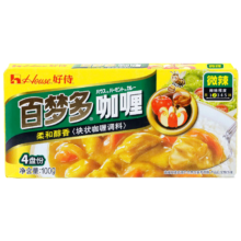 PLUS会员、需首购：House 好侍 百梦多咖喱 100g/盒