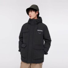 PLUS会员：BOSIDENG 波司登 男款工装拼接羽绒服外套 B30145920DS