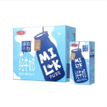 ??双11开门红: 三元 小方白纯牛奶整箱200ml*24盒 *3件