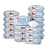 HUGGIES 好奇 纯水婴儿柔软湿巾 80抽*18包