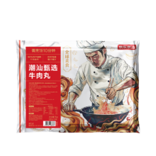 京东京造 纯牛肉丸 250g*4 牛肉含量90%*2件+凑单