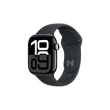 21日20点：Apple 苹果 Watch Series 10 智能手表 GPS款 42mm 亮黑色 黑色橡胶表带 M/L