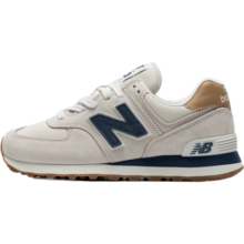 NEW BALANCE官方男鞋女鞋 24秋季新款NB574运动鞋缓震透气跑步复古情侣休闲鞋 ML574LGI-D/灰色 38.5 (脚长24cm)