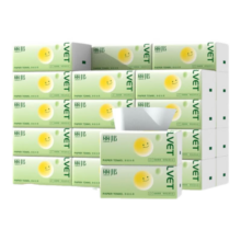 plus会员：丽邦 家用纸巾抽纸12包300张