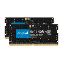 双十一狂欢，14日20点:Crucial英睿达 32GB 16GB×2 套装 DDR5 4800频率 笔记本内存条 美光 原镁光 原厂颗粒 AI电脑配件