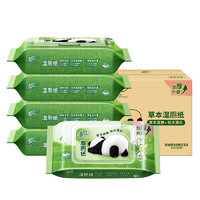 Breeze 清风 湿厕纸熊猫 40片*6包
