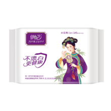 PLUS会员 俏妃爱善天使医护级竹纤维日用超薄网面卫生巾 干爽网面 245mm 3片