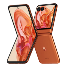 双11狂欢、京东PLUS、政府补贴：摩托罗拉 联想moto razr 50 第五代小折叠屏 多功能大外屏 IPX8抗水 60万次折叠认证 5GAI手机12+512热爱橙