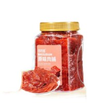 双11狂欢: 百历坚 原味高蛋白猪肉脯 400g/罐