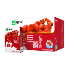 蒙牛 早餐奶 红枣味牛奶 250ml*16盒