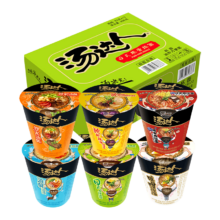 PLUS会员，概率券：统一 汤达人 杯装方便面 6口味随机 混合6杯