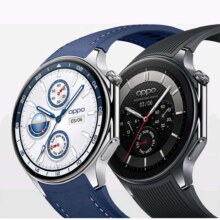 plus会员：OPPO Watch X 千帆蔚蓝 全智能手表 运动健康手表 男女eSIM电话手表 心率血氧监测