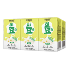 plus会员、概率券:银鹭ai爱豆 豆奶 250ml*6盒