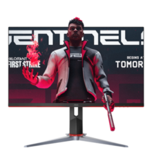 AOC 27英寸 2K HDR400 IPS 原生180Hz  1ms 10Bit 满血小金刚MAX 旋转升降 游戏电竞显示器 Q27G2S/D