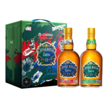 芝华士13年苏格兰调和威士忌黑麦桶+龙舌兰桶500ml