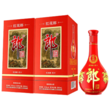 郎酒红花郎10 第四代 酱香型白酒 53度 500ml*2瓶 新老年份随机发货