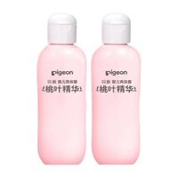Pigeon 贝亲 婴儿桃叶精华爽身露 200ml*2支