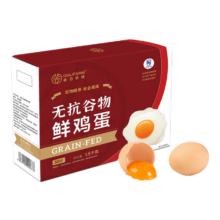 双11开门红、plus：谷力农场 无抗谷物鲜鸡蛋30枚1.5kg