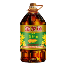plus：金龙鱼 食用油醇香（纯香）菜籽油 5L