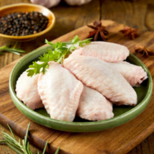 20点！sunner 圣农 白羽鸡翅中 1kg/袋 冷冻