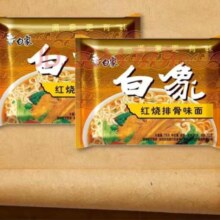 plus会员:白象方便面 红烧排骨面*5袋 实惠装