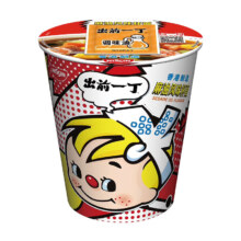 临期品：出前一丁 麻油风味方便面71g*5件