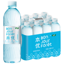 双11狂欢，PLUS会员:怡宝 本优天然饮用水555ml*12瓶+赠车主卡