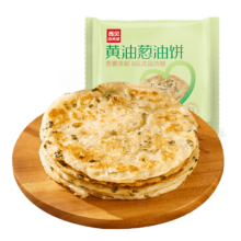 双11狂欢: 西贝莜面村 黄油葱油饼 450g 5片