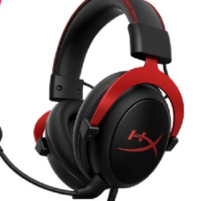 京东百亿补贴、PLUS会员：HYPERX极度未知 Cloud 飓风2  黑红-有线耳机