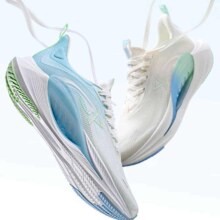 plus会员：特步 氢风7.0跑步鞋 运动鞋男秋季网面透气 轻便缓震专业慢跑鞋