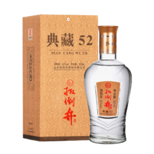 双11狂欢、扳倒井 单瓶白酒 52度 500ml/瓶 浓香型白酒 纯酿酿造
