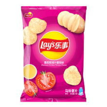 plus会员、概率券:乐事（Lay's）薯片 墨西哥鸡汁番茄味 75克＊2件