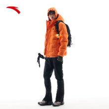 双11狂欢、PLUS会员：ANTA 安踏 男士羽绒服 鸭绒保暖滑雪夹克外套