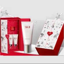 PLUS会员、百亿补贴：SK-II 氨基酸洗面奶 限定礼盒120g 赠洗面奶20g*2+眼霜2.5g 拍3件+21件赠品