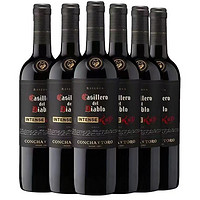 红魔鬼 黑金浓郁珍藏 干红葡萄酒 750ml*6瓶 整箱装