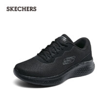 PLUS会员：Skechers 斯凯奇 网面鞋轻质透气跑鞋 232830 男款-全黑色/BBK 45