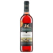 BERBERANA西班牙原瓶进口红酒 联合酒业 BERBERANA贝拉那葡萄酒 丰收玫红750ml单瓶装