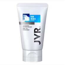 杰威尔男士水能净爽洁面膏120g【临期清仓】