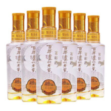 LUZHOULAOJIAO 泸州老窖 窖龄60年 52度 浓香型白酒 100ml*6瓶