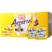 需首购礼金、PLUS会员：PANPAN FOODS 盼盼食品 梅尼耶干蛋糕 奶香味1000g/箱(约96枚)*2件