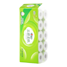 双11狂欢:plus:心相印有芯卷纸 云感柔肤4层120克*20粒 加厚纸巾