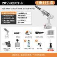 LUTIAN 绿田 精护 20V极氪联名版 锂手持锂电水枪 1电11套 送可乐接头+泡沫壶+预洗液+进水管