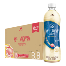 plus会员：统一 阿萨姆 白桃观音 水果奶茶 450ml*15瓶 *2件