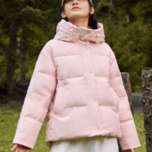 Plus会员、波司登 秋冬新款羽绒服男女情侣款90绒撞色连帽保暖短款外套