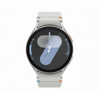 SAMSUNG 三星 Galaxy Watch7 蓝牙通话/智能手表/运动电话手表 44mm 幻羽银 耳机套装