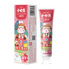 小白兔 儿童含氟牙膏 商超同款 70克*4支