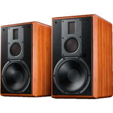 双11开门红、 PLUS会员：HiVi 惠威 M5A 2.0声道 居家 蓝牙音箱 原木色