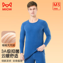Miiow 猫人 男女轻暖绒保暖内衣套装 任选2套