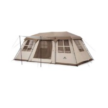 双11预售、PLUS会员:NatureHike挪客屋脊17全自动速开帐篷550*310*235cm 深咖色